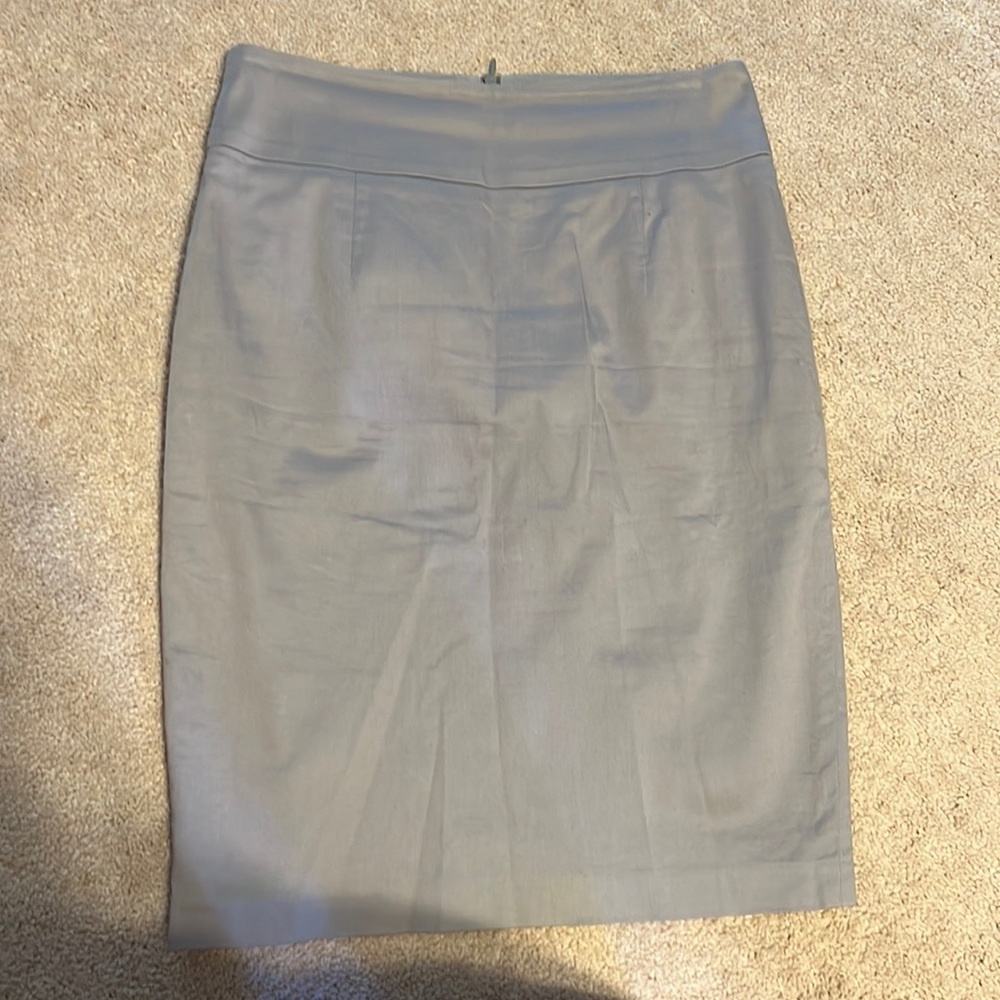 Pink Tartan gray pencil skirt (size 4)